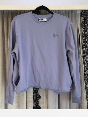 FILA Light Lavender Crewneck Sweatshirt